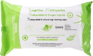 ALPHANOVA- Lingettes Biodegradables-72 lingettes